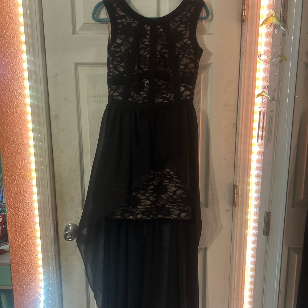 Black formal dress